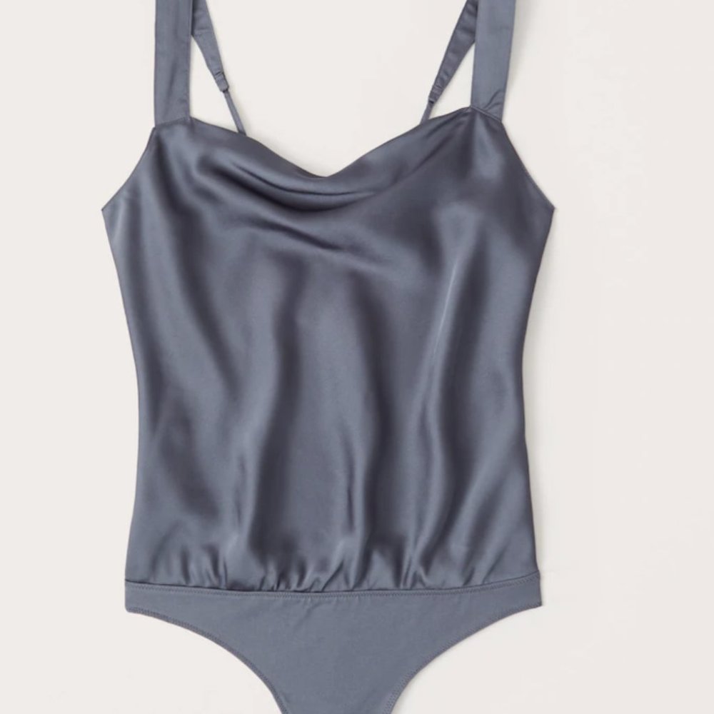 Blue bodysuit